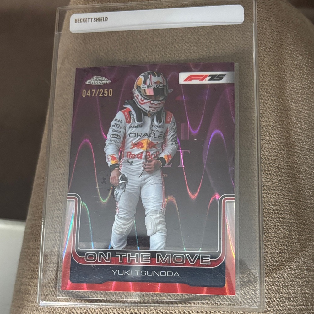 F1 2025 Topps Chrome 047/250